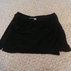 Croft & Barrow swim skirt BLACK PLUS 22W